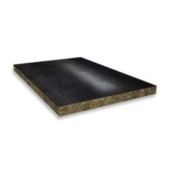 Must ristkülikukujuline mineraalvillaplaat, mõeldud Tulekaitseplaat, sobib erinevatesse konstruktsioonidesse.