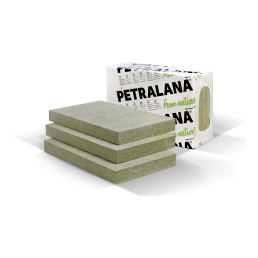 Helehalli mineraalvilla plaadid, pakendatud valgesse kasti kirjaga 